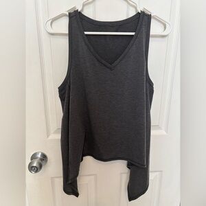 Lululemon Watch Me Flip Women’s Dark Gray Tank Top No Size Tag